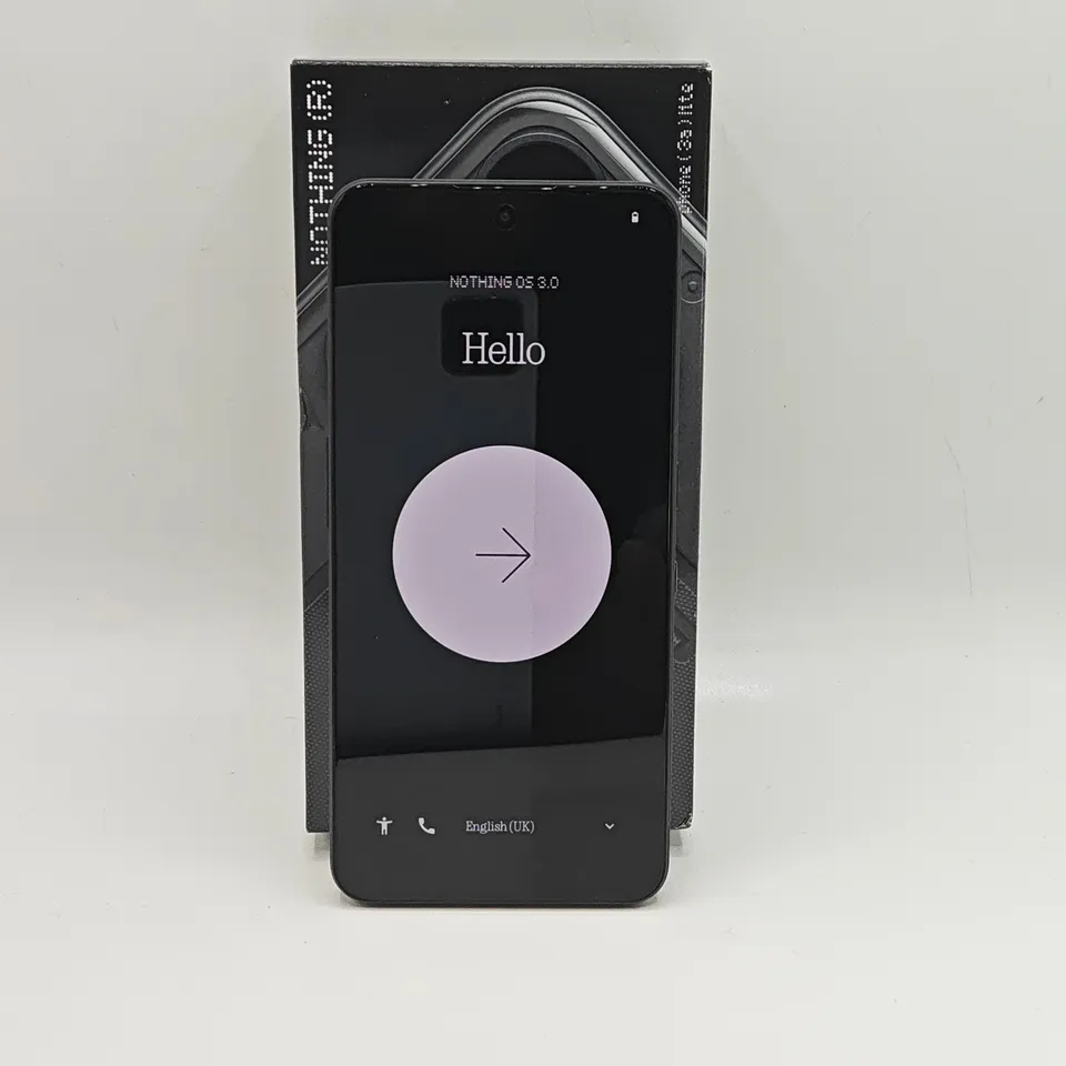 BOXED NOTHING PHONE 3A LITE 8GB/256GB IN BLACK - A001T