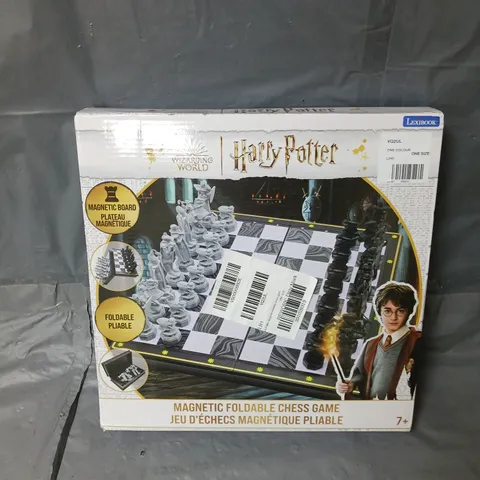 BOXED HARRY POTTER MAGNETIC FOLDABLE CHESS GAME