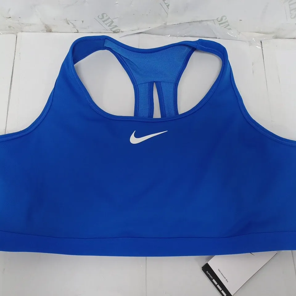 NIKE SWOOSH BRA SUPPORT IN NAVY - 4X