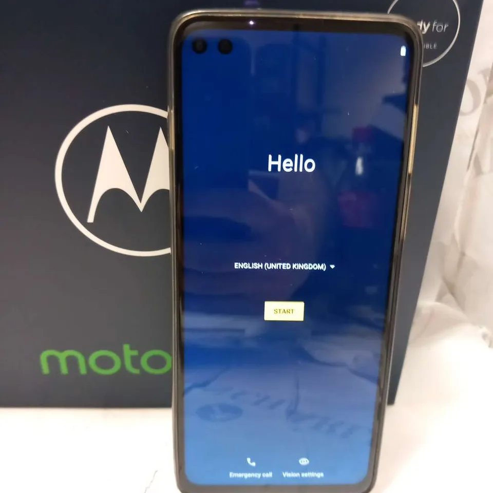 BOXED MOTOROLA MOTO G100 MOBILE PHONE