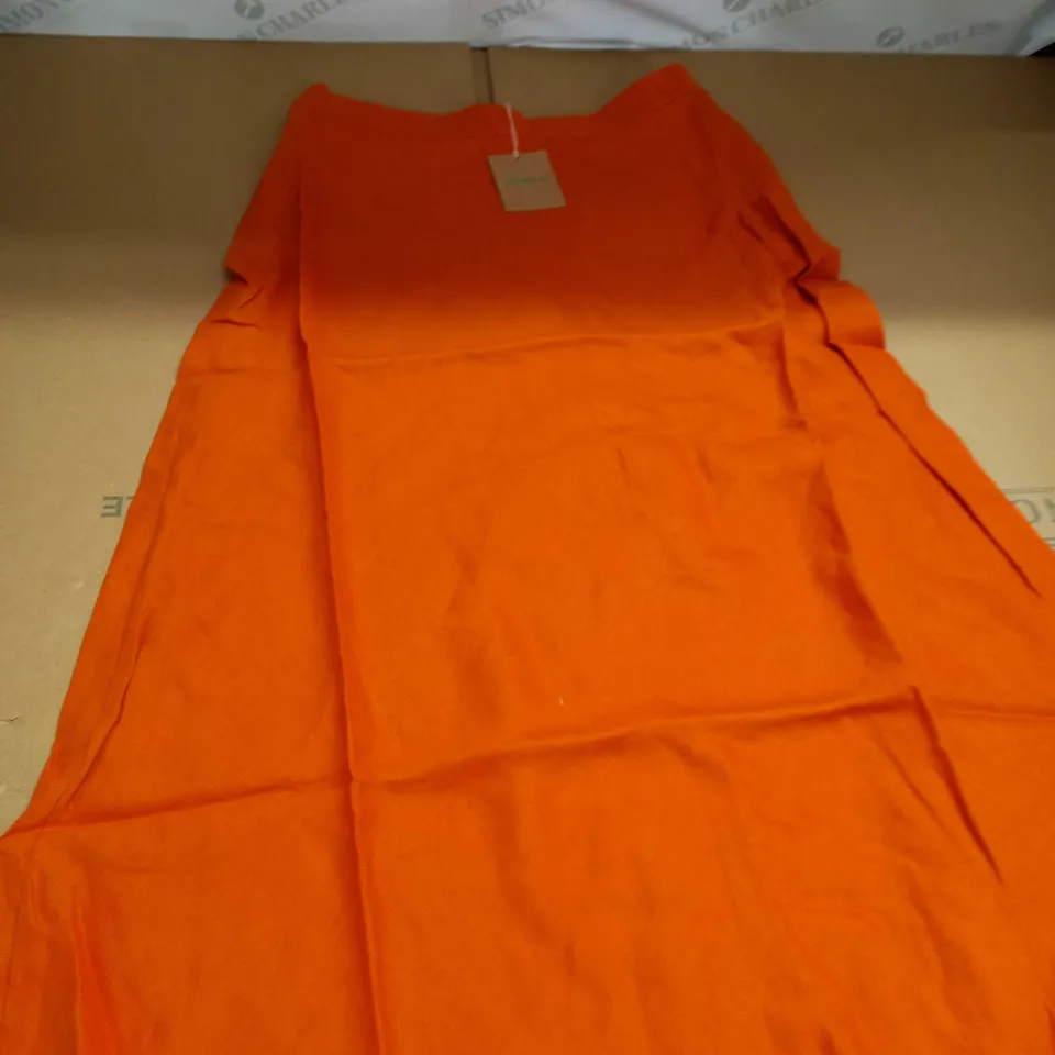 BODEN ORANGE PENCIL SKIRT SIZE 10