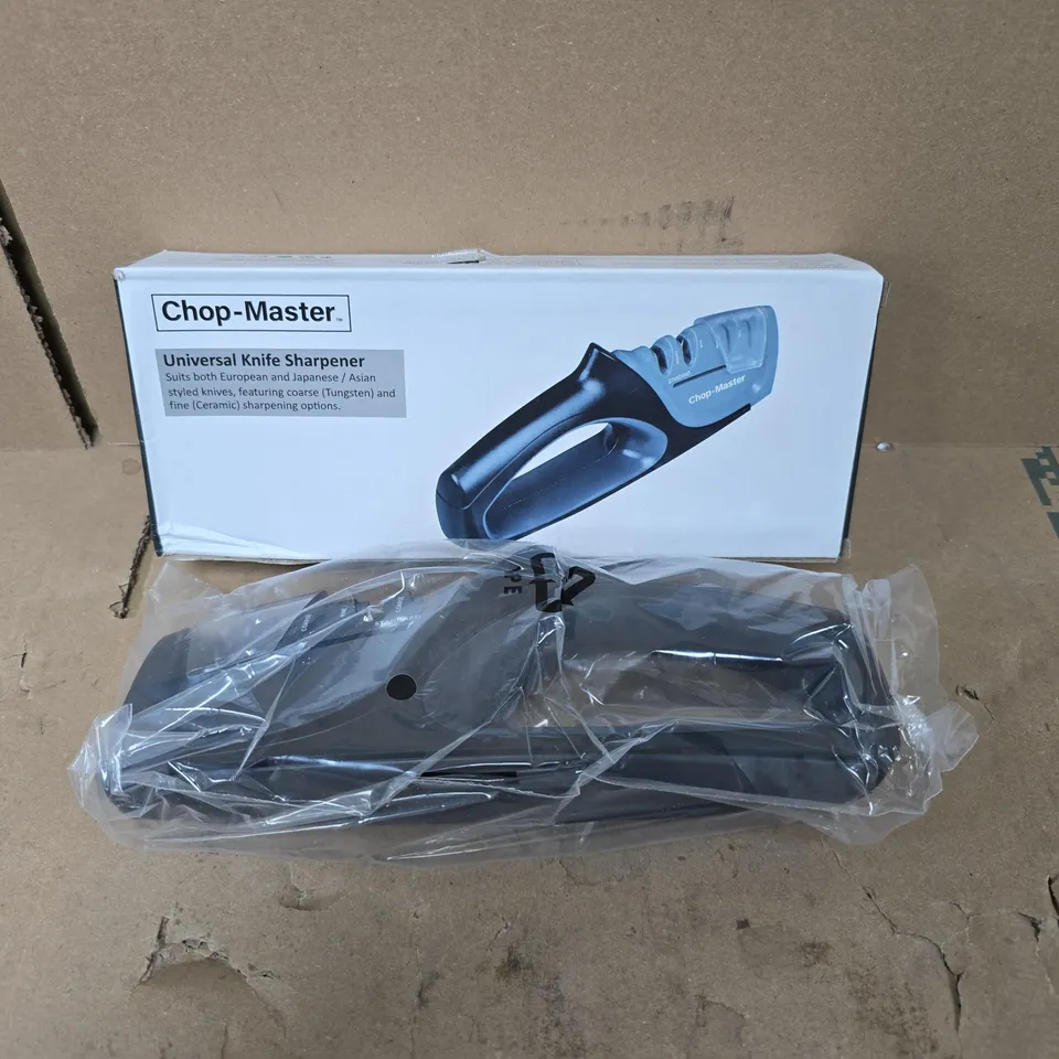 BOXED CHOP-MASTER UNIVERSAL KNIFE SHARPENER