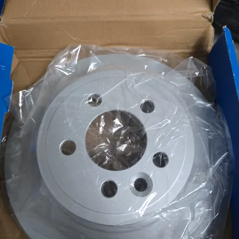 Vehicle brake disc/rotor with 6-bolt pattern – circular metal component