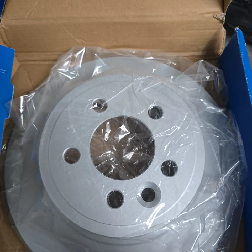 Vehicle brake disc/rotor with 6-bolt pattern – circular metal component