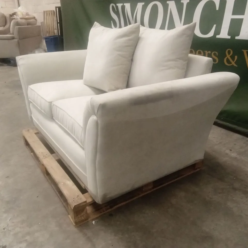 DURY FABRIC 2 SEATER SCATTER BACK SOFA RRP £479