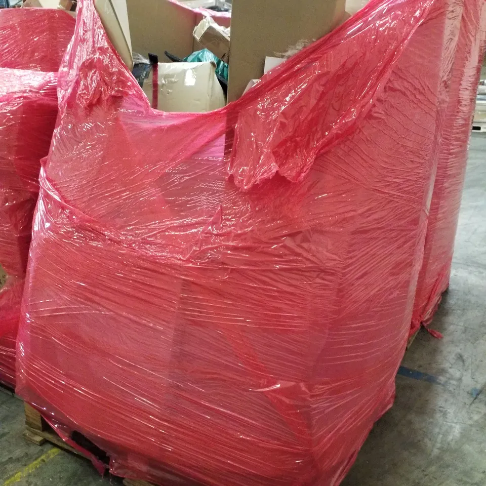 PALLET OF ASSORTED PRODUCTS INCLUDING TOILET SEATS, HAND SAW, AIR COOLER, SPOT & STAIN DEEP CLEANER, KIDS POOL