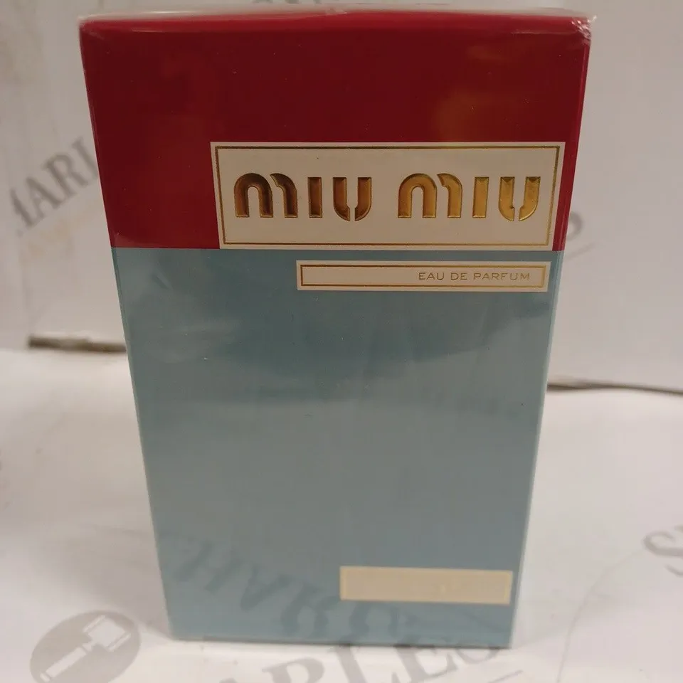 BOXED AND SEALED MIU MIU EAU DE PARFUM 50ML