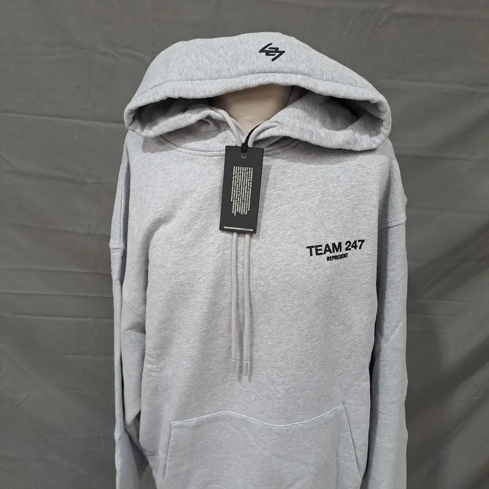 REPRESENT TEAM 247 HOODIE SIZE M