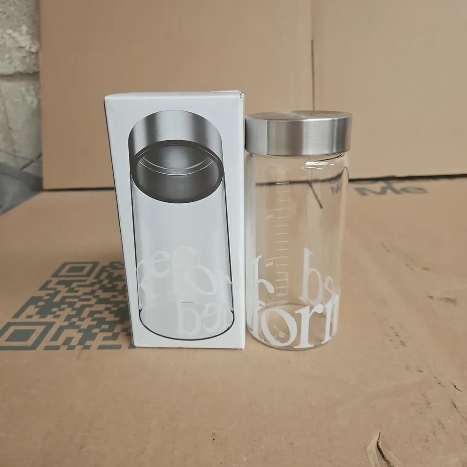 REFORMED GLASS BOTTLE BOXED
