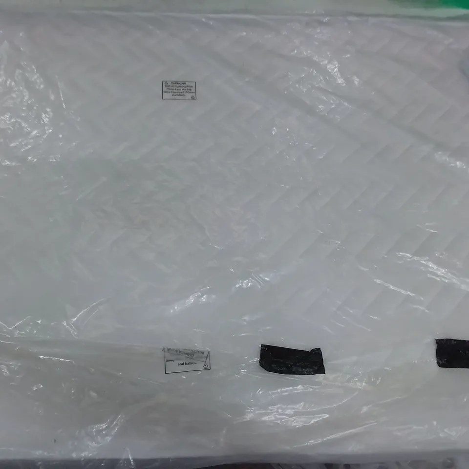 QUALITY BAGGED 4'6" DOUBLE SERENITY HYBRID COIL AND MEMORY FOAM MATTRESS