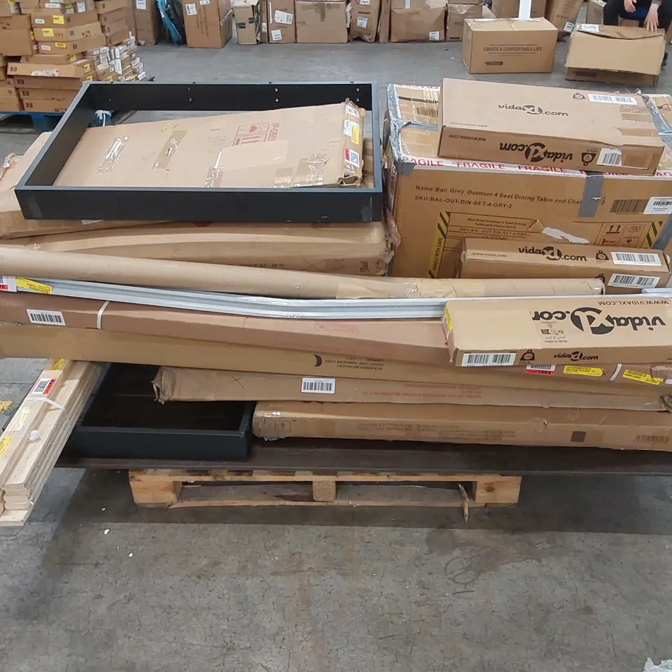 PALLET TO CONTAIN ASSORTED BOXED FURNITURE AND FURNITURE PARTS