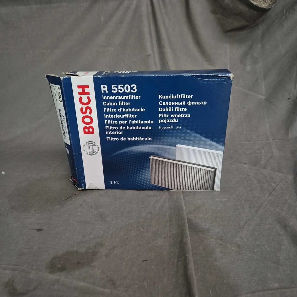 BOSCH R 5503 CABIN AIR FILTER – BOXED