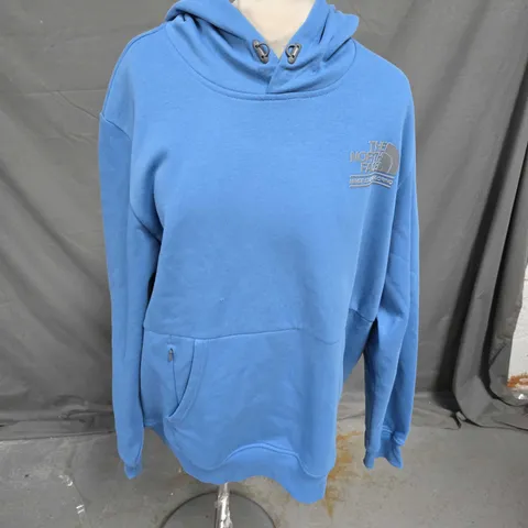 THE NORTH FACE MENS HOODIE IN BLUE SIZE L