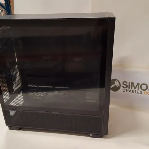 ANTEC FLUX BLACK PC CASE – MID-TOWER CHASSIS WITH MESH FRONT AND WOOD TRIM