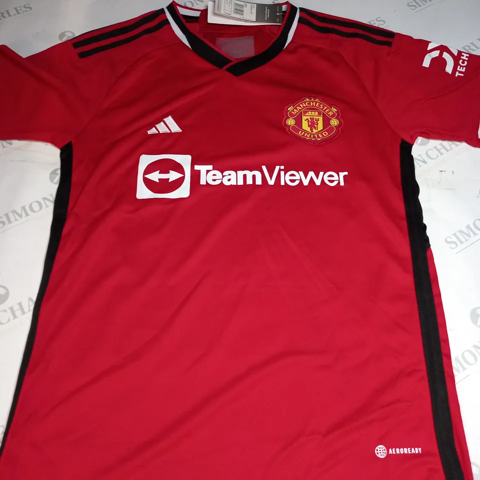 MANCHESTER UNITED FC HOME SHIRT SIZE S