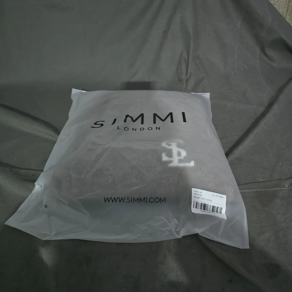 SIMMI LONDON ROMY TROUSERS MOCHA XS BAGGED