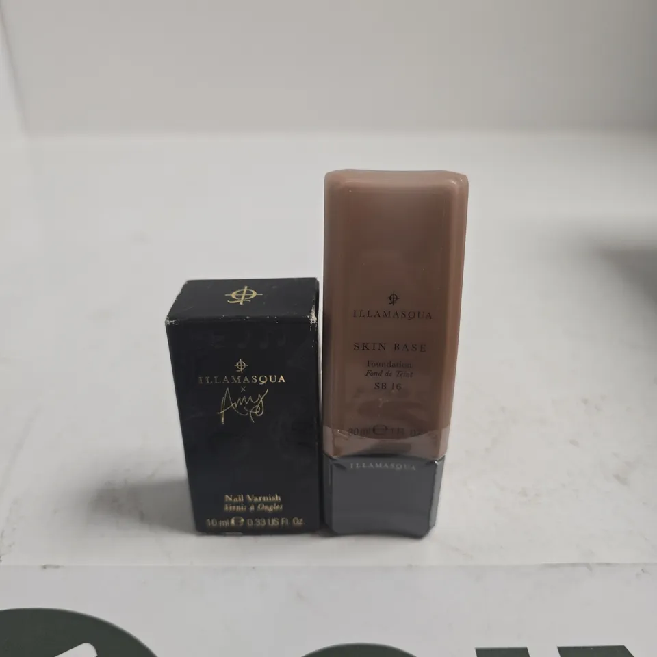 ILLAMASQUA SKIN BASE FOUNDATION SB16 – ILLAMASQUA X AMY (NAIL VARNISH BOX)