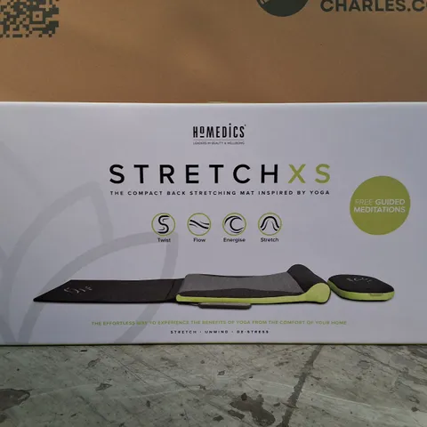 LOT OF 2 BOXED HOMEDICS STRETCH XS COMPACT BACK STRETCHING MATS  - TYM-500