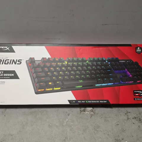SEALED HYPERX ALLOY ORIGINS RED LINEAR KEYBOARD