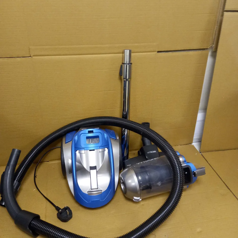 VYTRONIX CYL01 POWERFUL COMPACT CYCLONIC BAGLESS CYLINDER VACUUM CLEANER
