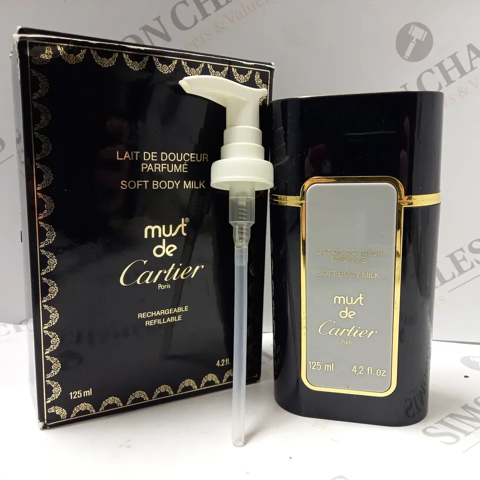 MUST DE CARTIER SOFT BODY MILK REFILLABLE 125ML