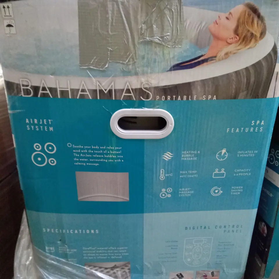 BOXED LAY-Z-SPA PORTABLE BAHAMAS SPA (COLLECTION ONLY)