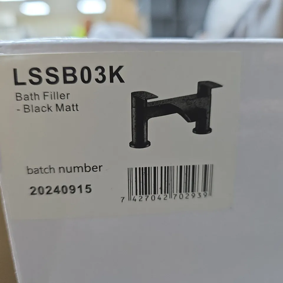 LSSB03K BATH FILLER – BLACK MATT