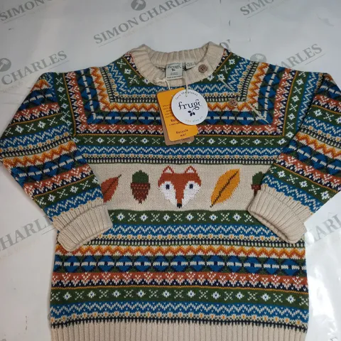 FRUGL WOODLANDS FRIENDS SWEATSHIRT SIZE 3-4 YEARS