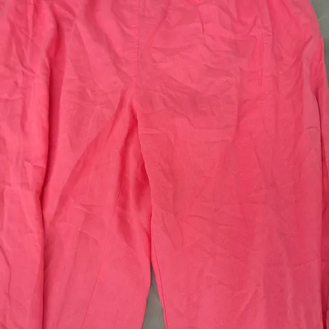 NOBODY'S CHILD TINA TROUSERS IN PINK SIZE 12