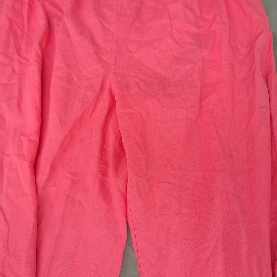 NOBODY'S CHILD TINA TROUSERS IN PINK SIZE 12