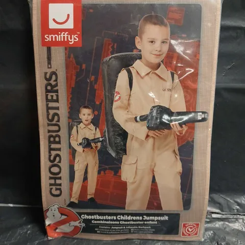 SMIFFYS GHOSTBUSTERS CHILDREN'S JUMPSUIT FANCY DRESS COSTUME – SIZE M