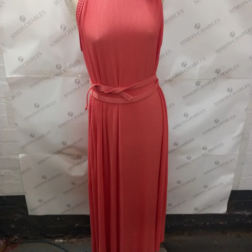 BODEN SLEEVELESS DRESS IN BLUSH - UK 16 R