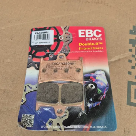EBC BRAKES FA380HH DOUBLE-HT SINTERED MOTORCYCLE BRAKE PAD