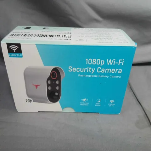 1080P WI-FI SECURITY CAMERA – RECHARGEABLE BATTERY (BOXED)
