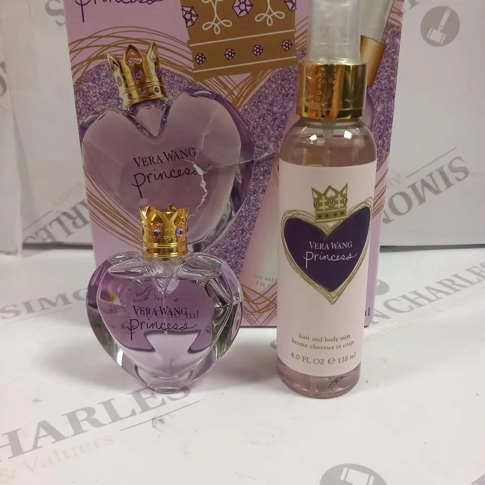 BOXED VERA WANG PRINCESS EAU DE TOILETTE GIFT SET