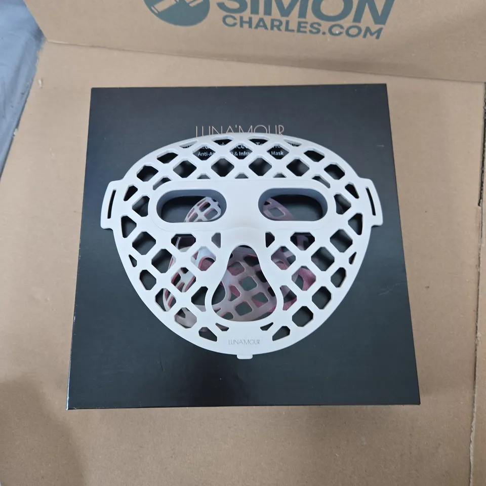 LUNA'MOUR AURALUX ADVANCED+ TECHNOLOGY ANTI-AGING LED & INFRARED FACE MASK – BOXED