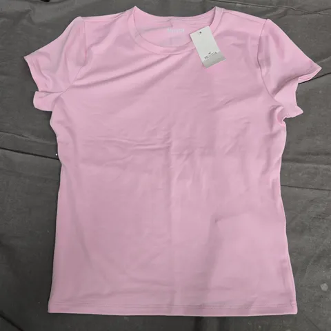 HOLLISTER PINK T-SHIRT – UK S