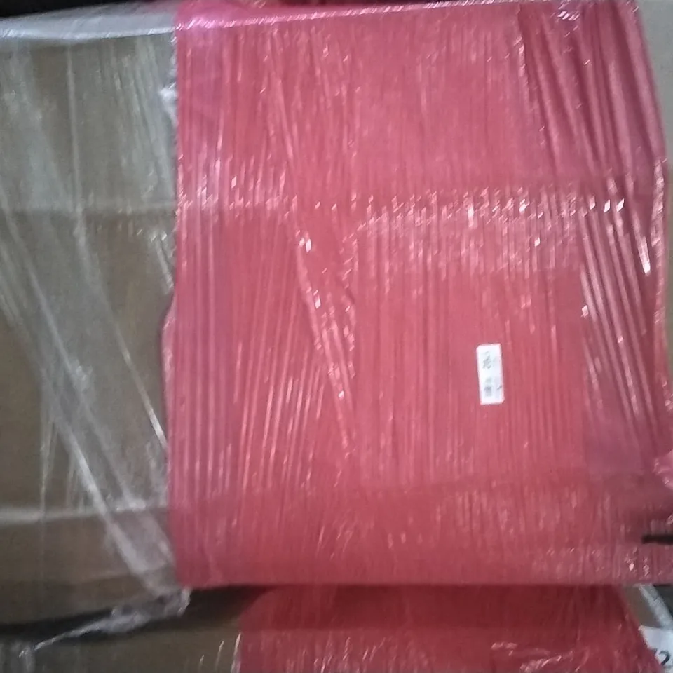 PALLET OF ASSORTED ITEMS INCLUDING TRIPOD, CAMPING FOLDABLE SEAT, BANGE BACKPACK, PLASTIC BASKET, SOFT GREY BLANKET
