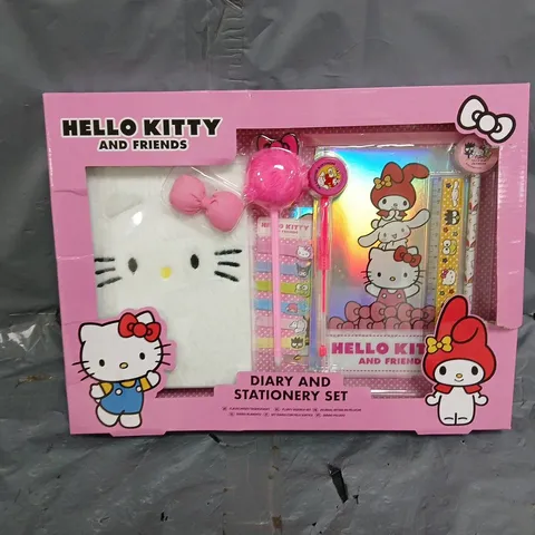HELLO KITTY DIARY AND STATIONERY SET 