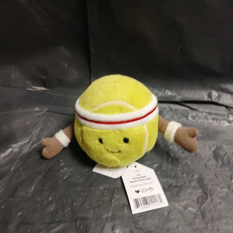 JELLYCAT AMUSABLES SPORTS TENNIS BALL PLUSH