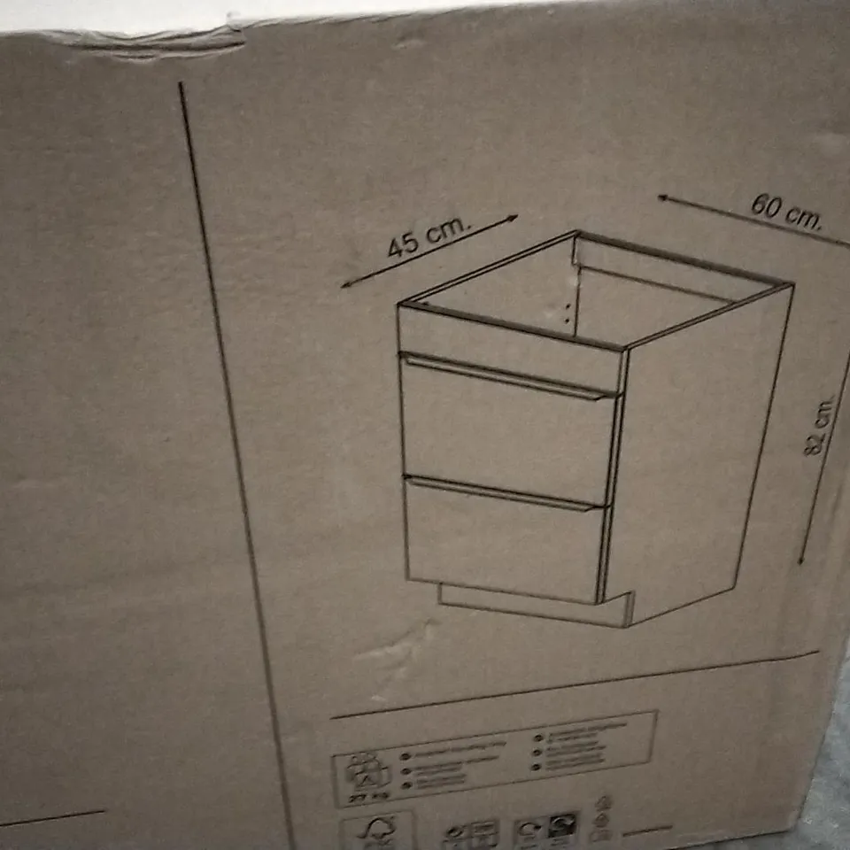 BOXED IMANDRA 60 X 82 X 45CM FREE-STANDING BASIN CABINET