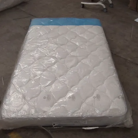 QUALITY BAGGED 120CM AIRSPRUNG MICRO QUILT SMALL DOUBLE MATTRESS