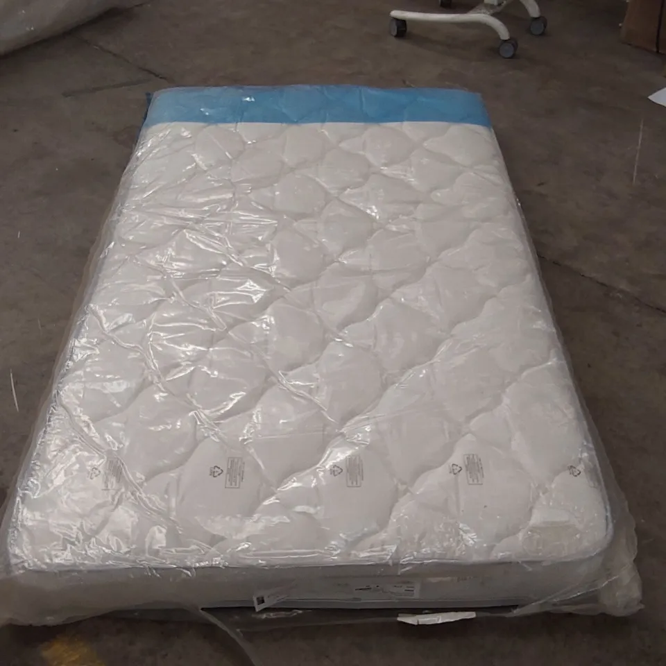 QUALITY BAGGED 120CM AIRSPRUNG MICRO QUILT SMALL DOUBLE MATTRESS RRP £209