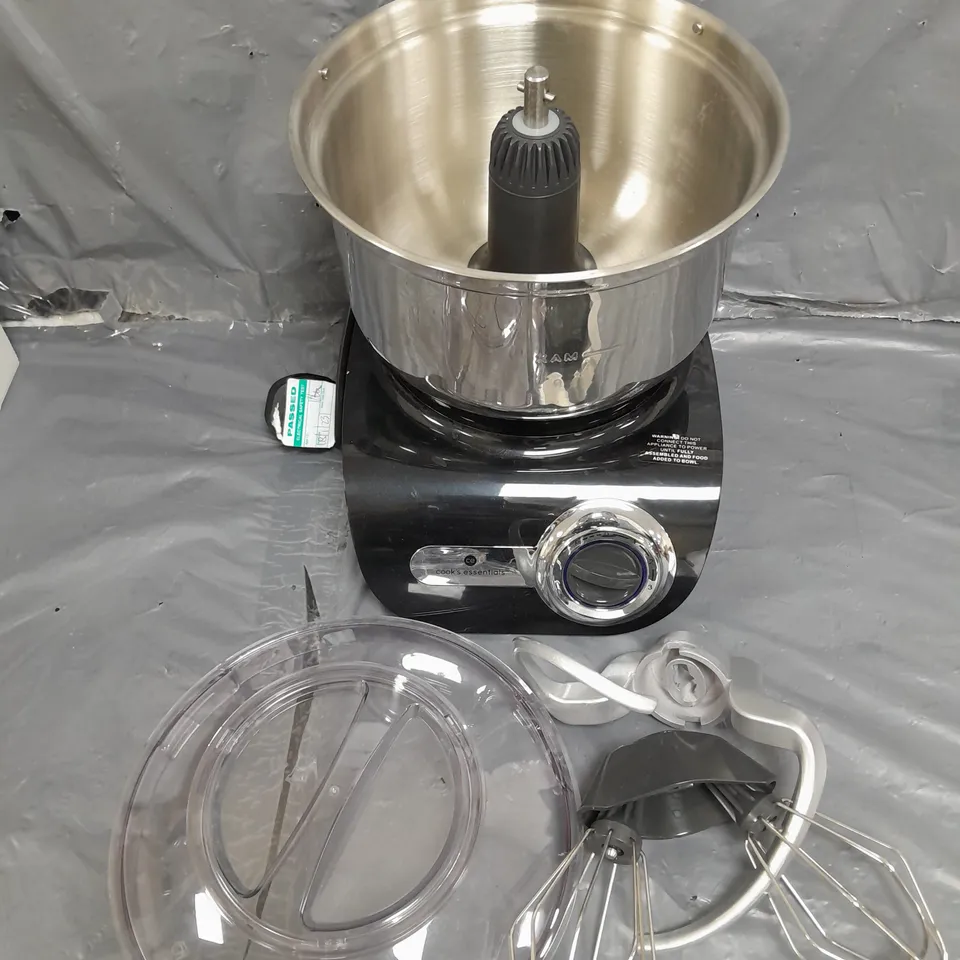 BOXED COOK'S ESSENTIALS FOOD MIXER WITH BOWL 