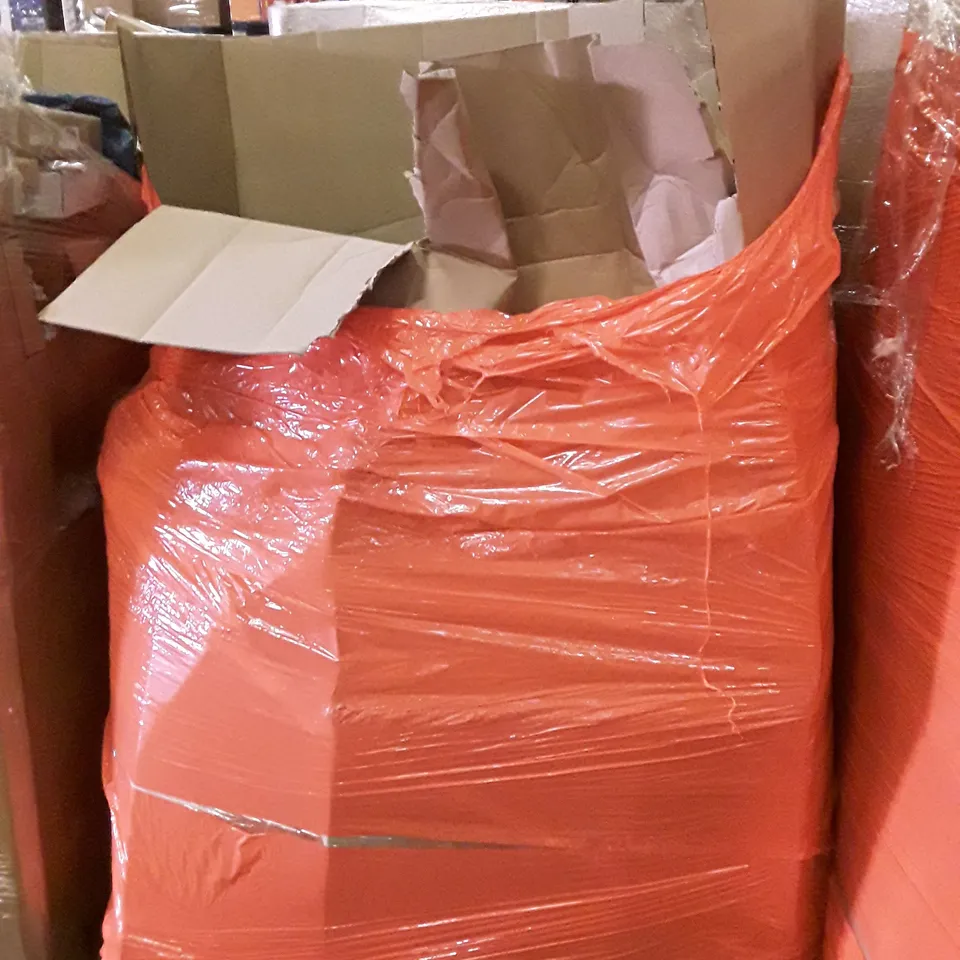 PALLET OF ASSORTED PRODUCTS INCLUDING GAMING CHAIR, TABLE TENNIS TABLE, OFFICE CHAIR, MOBILE CART FOR TVS 