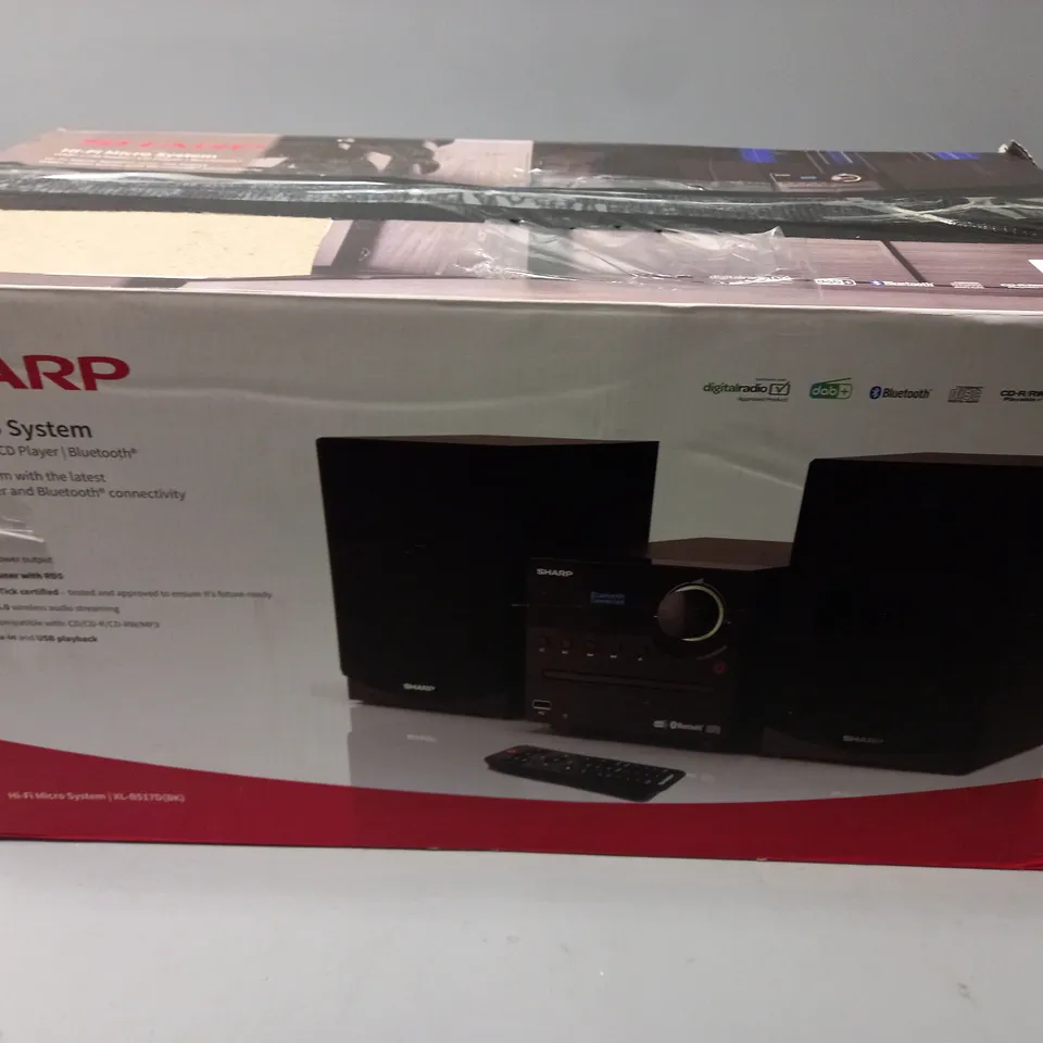 BOXED SHARP HI-FI MICRO SYSTEM