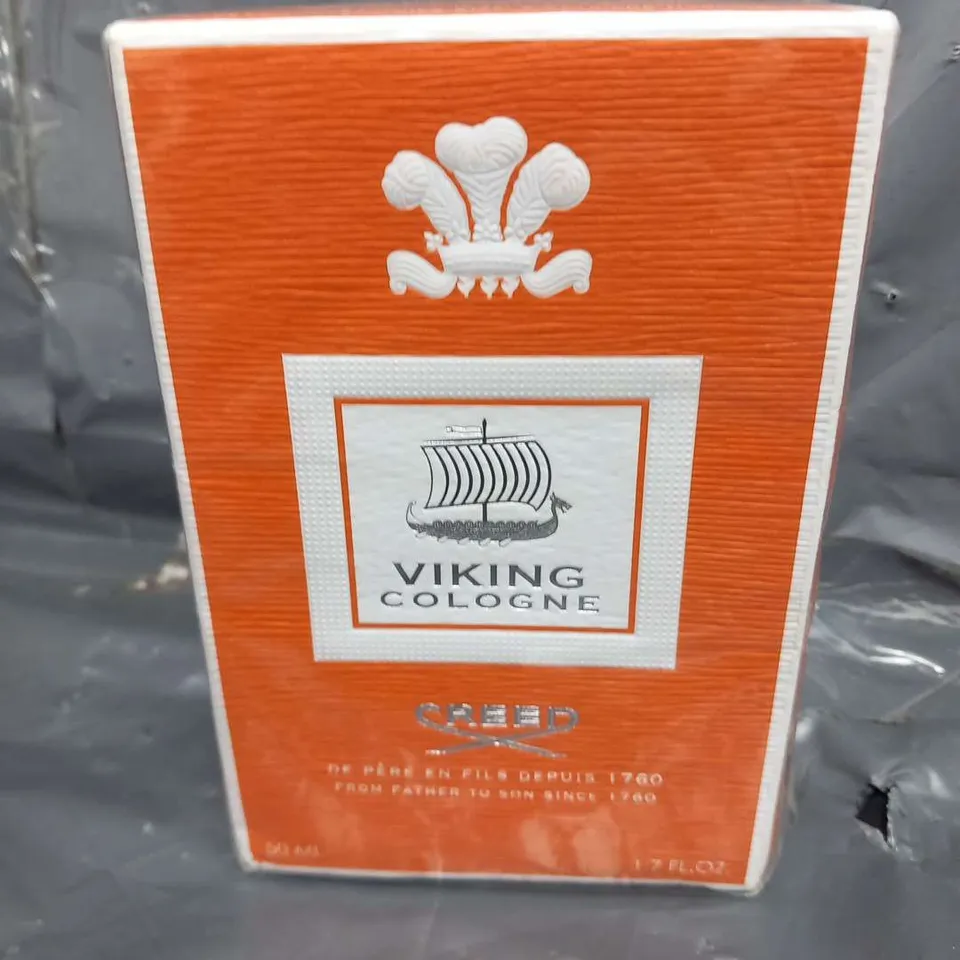 BOXED AND SEALED VIKING COLOGNE CREED DE PERE EN FILS DEPUIS 1760 50ML