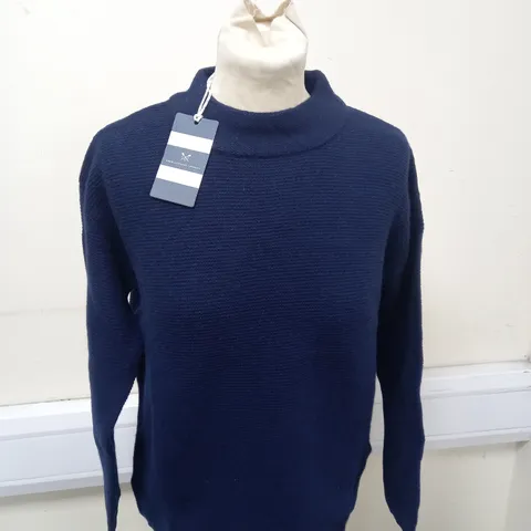 CREW CLOTHING COMPANY HARMONY LINK FUNNEL JUMPER SIZE 6