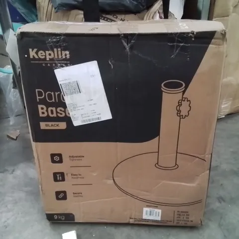 BOXED KEPLIN BLACK PARASOL BASE
