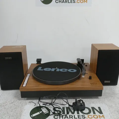 LENCO TURNTABLE WITH BLUETOOTH AND WOODEN SPEAKERS – LS-300(V2) / LS-301(V2) / LS-310(V2)